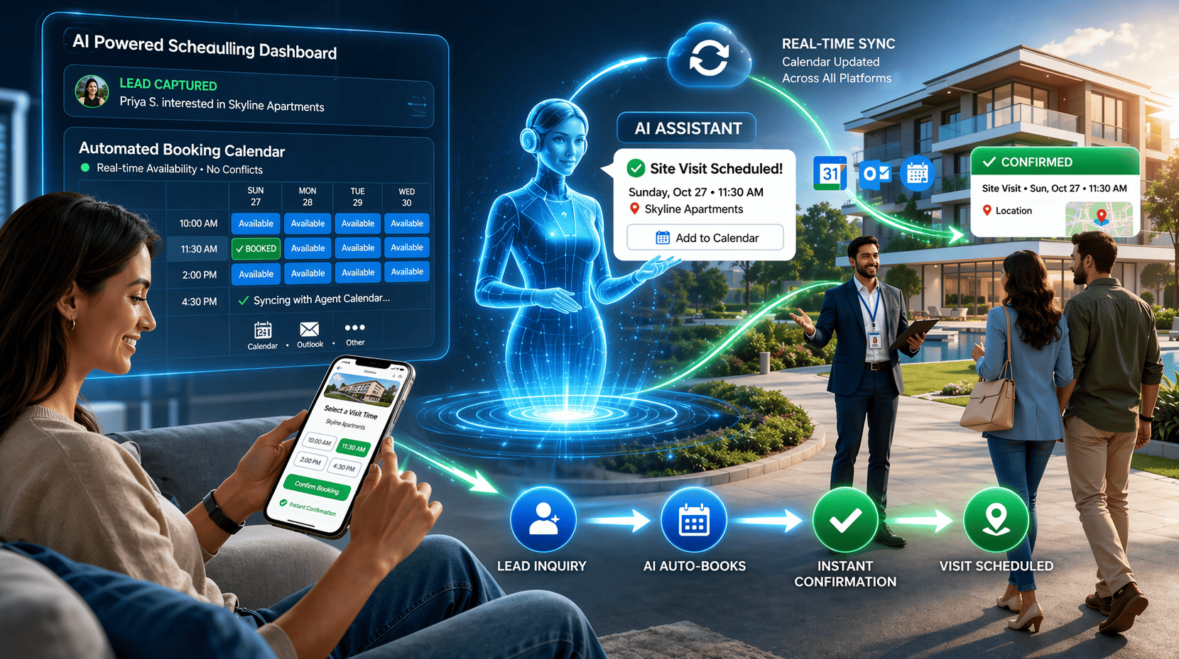 Real Estate Site Visit Ai Automation